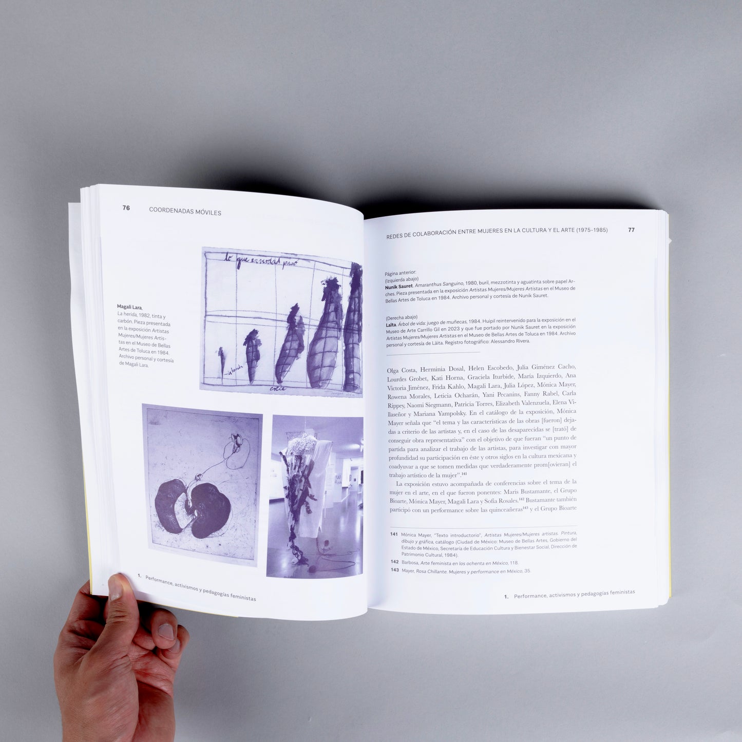 Coordenadas Móviles: Redes de colaboración entre mujeres en la cultura y el arte (1975-1985)